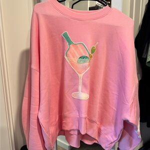 Judith March Pink Pickleball Sweatshirt